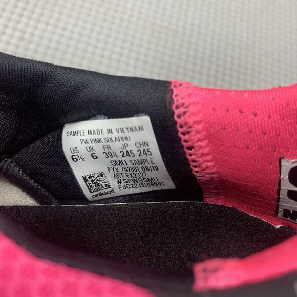 RARE Adidas X Pharrell Solar Hu Glide Sample Pink FX2327 Sz 6.5